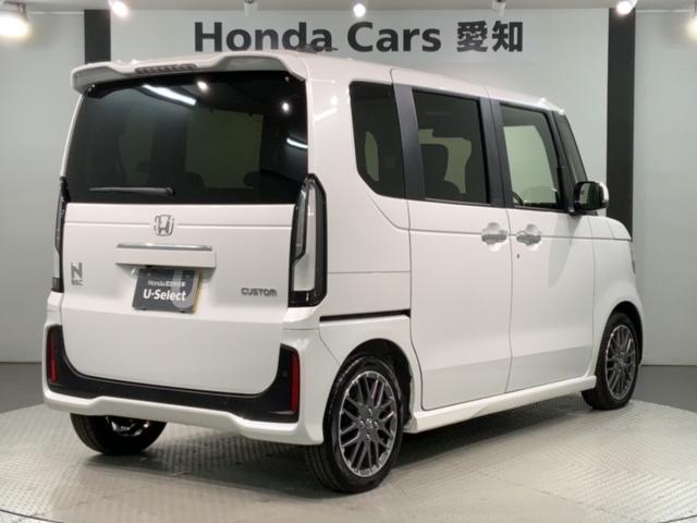 N-BOXカスタム ターボ SENSING 最長5年保証 禁煙試乗車 9inナビ TV Rカメラ マルチビュ- AppleCarPlay AndroidAuto BTオ-ディオ DVDCD シ-トヒ-タ- ETC 両側電動ドア(50枚目)