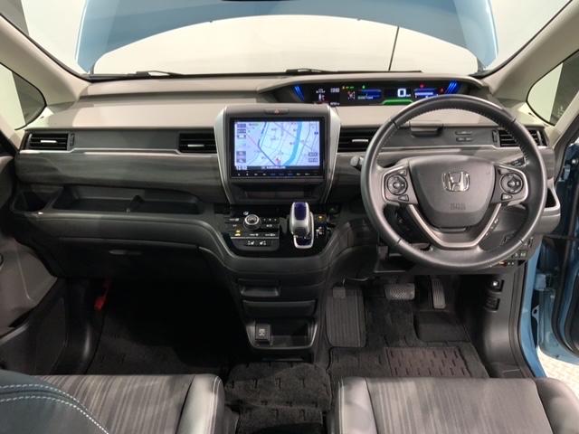 フリード＋ハイブリッド ハイブリッドＥＸ　Ｈ　ＳＥＮＳＩＮＧ　１年保証　ワンオ－ナ－　ナビＶＸＭ－１７５ＶＦＮｉ　ＴＶ　Ｒカメラ　ＣＤ録音　ＢＴオ－ディオ　ＤＶＤ　ＥＴＣ　ＬＥＤライト　両側電動ドア　ＶＳＡ　シ－トヒ－タ－　クルコン　アルミ（9枚目）