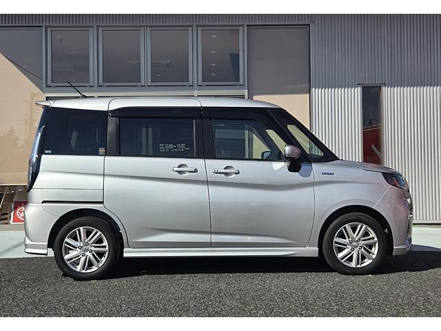 ソリオ ハイブリッドMZ 両側パワースライドドア デュアルカメラブレーキサポート 全方位モニター付メモリーナビ LEDヘッド クルーズコントロール アイドリングストップ 前席シートヒーター ドラレコ アルミホイール 1オーナー(7枚目)