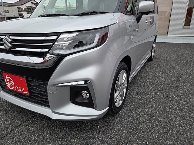 ソリオ ハイブリッドMZ 両側パワースライドドア デュアルカメラブレーキサポート 全方位モニター付メモリーナビ LEDヘッド クルーズコントロール アイドリングストップ 前席シートヒーター ドラレコ アルミホイール 1オーナー(45枚目)