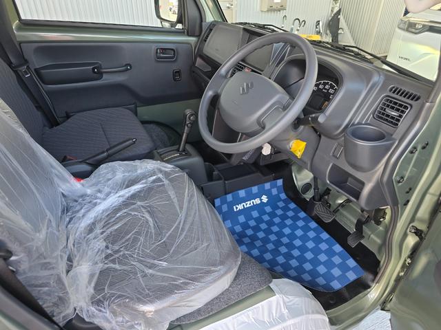 スーパーキャリイ Ｘリミテッド　ＬＥＤヘッドランプ　フォグランプ　衝突被害軽減装置　オートハイビーム　トラクションコントロール　クリアランスソナー　アイドリングストップ　キーレス　パワステ　パワーウィンドウ　電動格納ミラ－（3枚目）