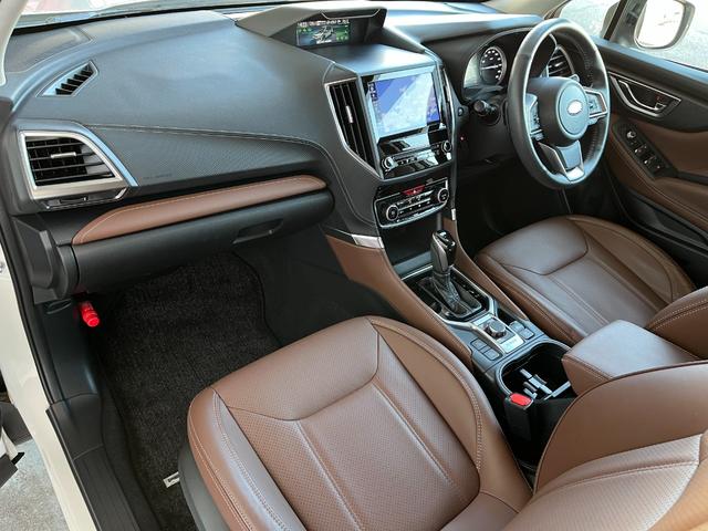 フォレスター アドバンス　フリップダウンモニター　ブラウンレザー　８インチダイアトーンナビ　フルセグＴＶ　バックカメラ　デジタルインナーミラー　レーダークルーズ　ドラレコ前後　前席パワーシート　電動リアゲート　ＥＴＣ２．０（36枚目）