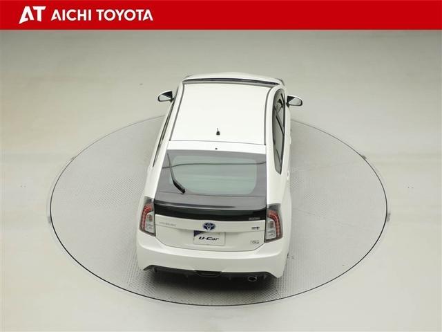プリウス Sツーリングセレクション・G’s WSRS 地デジフルセグ AC PW 盗難防止 横滑り防止機能 キーレスキー ワンオーナー車 メモリナビ カーテンエアバック ABS 運転席エアバック ナビTV スマートキー&プッシュスタート(13枚目)