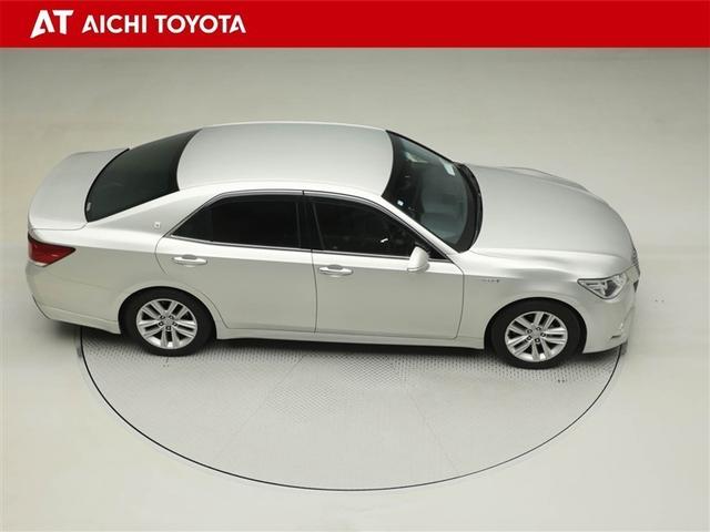 クラウンハイブリッド アスリートS PW ETC付き 横滑防止装置 1オーナー車 フルセグ地デジ TSS PWシート バックガイドモニター TVナビ キーフリー カーテンエアバッグ AAC DVD再生機能 HDDナビゲーションシステム(15枚目)