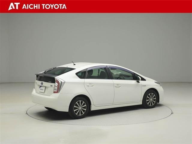 プリウス S Bモニタ- AUX接続可 インテリキー デュアルエアバック エアB イモビライザー ワンオーナー車 ナビTV AUTOエアコン 横スベリ防止 アルミホイール ETC装備 ABS サイドエアバッグ(6枚目)