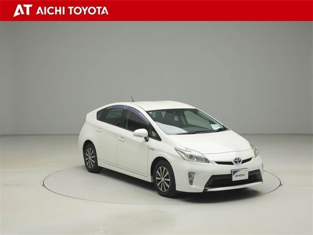 プリウス S Bモニタ- AUX接続可 インテリキー デュアルエアバック エアB イモビライザー ワンオーナー車 ナビTV AUTOエアコン 横スベリ防止 アルミホイール ETC装備 ABS サイドエアバッグ(8枚目)