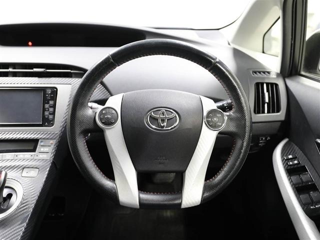 プリウス S Bモニタ- AUX接続可 インテリキー デュアルエアバック エアB イモビライザー ワンオーナー車 ナビTV AUTOエアコン 横スベリ防止 アルミホイール ETC装備 ABS サイドエアバッグ(24枚目)