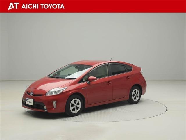 プリウス S Bモニタ- フルセグ地デジ AUX接続可 インテリキー デュアルエアバック エアB イモビライザー DVD再生可能 ワンオーナー車 ナビTV AUTOエアコン 横スベリ防止 アルミホイール ETC装備(2枚目)