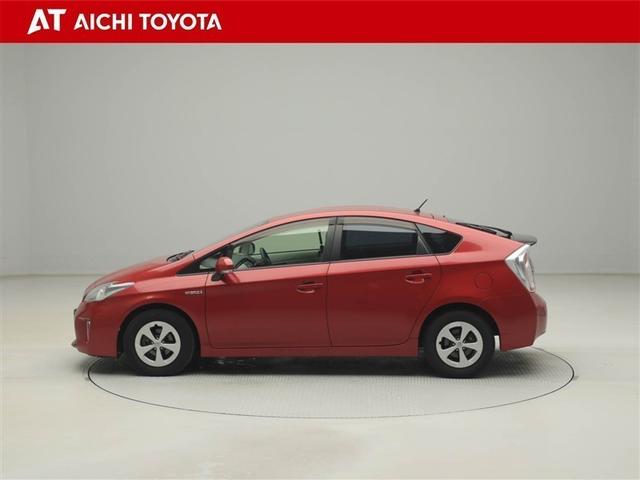 プリウス S Bモニタ- フルセグ地デジ AUX接続可 インテリキー デュアルエアバック エアB イモビライザー DVD再生可能 ワンオーナー車 ナビTV AUTOエアコン 横スベリ防止 アルミホイール ETC装備(3枚目)