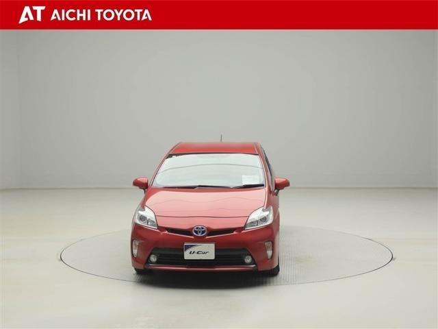 プリウス S Bモニタ- フルセグ地デジ AUX接続可 インテリキー デュアルエアバック エアB イモビライザー DVD再生可能 ワンオーナー車 ナビTV AUTOエアコン 横スベリ防止 アルミホイール ETC装備(9枚目)