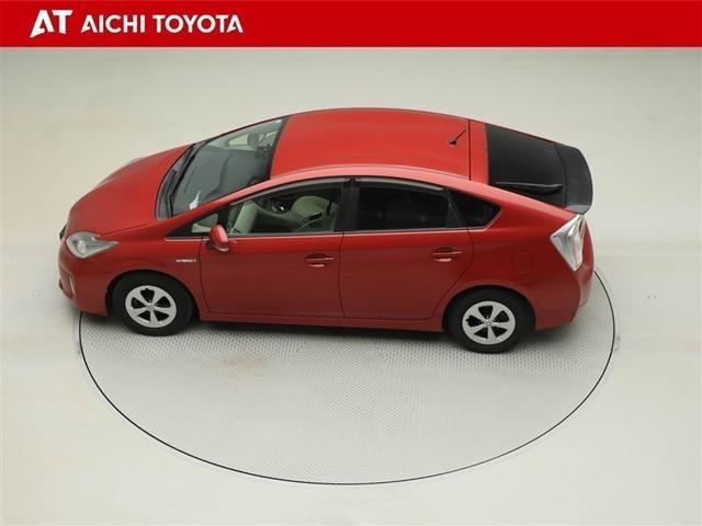 プリウス S Bモニタ- フルセグ地デジ AUX接続可 インテリキー デュアルエアバック エアB イモビライザー DVD再生可能 ワンオーナー車 ナビTV AUTOエアコン 横スベリ防止 アルミホイール ETC装備(11枚目)