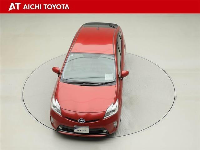 プリウス S Bモニタ- フルセグ地デジ AUX接続可 インテリキー デュアルエアバック エアB イモビライザー DVD再生可能 ワンオーナー車 ナビTV AUTOエアコン 横スベリ防止 アルミホイール ETC装備(17枚目)