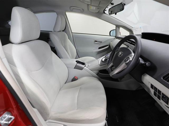 プリウス S Bモニタ- フルセグ地デジ AUX接続可 インテリキー デュアルエアバック エアB イモビライザー DVD再生可能 ワンオーナー車 ナビTV AUTOエアコン 横スベリ防止 アルミホイール ETC装備(19枚目)