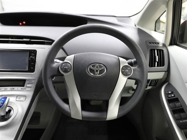 プリウス S Bモニタ- フルセグ地デジ AUX接続可 インテリキー デュアルエアバック エアB イモビライザー DVD再生可能 ワンオーナー車 ナビTV AUTOエアコン 横スベリ防止 アルミホイール ETC装備(24枚目)