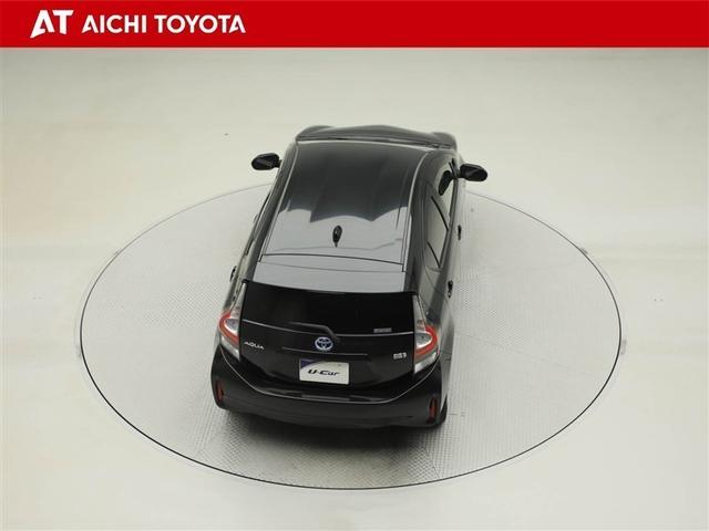 アクア S スマートキープッシュスタート キーレスエントリ フルセグ地デジ イモビ ナビ&TV オートエアコン デュアルエアバック ESC Bカメラ パワーウィンドウ AUX端子 ETC DVD再生可能 SRS(13枚目)