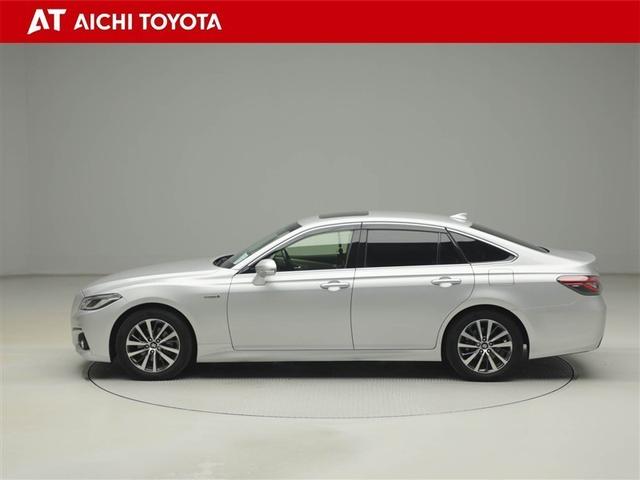 クラウンハイブリッド S Cパッケージ 衝突軽減B 盗難防止システム ワンオーナ エアバッグ クルコン Bカメラ LEDヘッドライト フルセグTV AC100V電源 スマートキー&プッシュスタート パワーシート メモリーナビゲーション(3枚目)