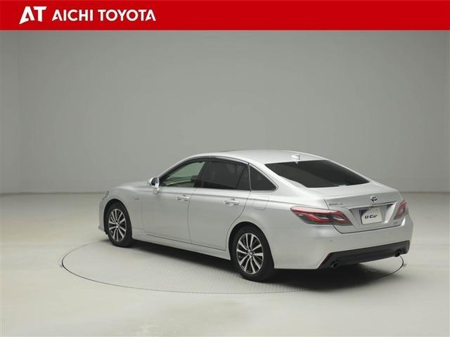 クラウンハイブリッド S Cパッケージ 衝突軽減B 盗難防止システム ワンオーナ エアバッグ クルコン Bカメラ LEDヘッドライト フルセグTV AC100V電源 スマートキー&プッシュスタート パワーシート メモリーナビゲーション(4枚目)