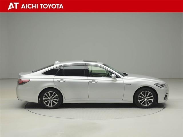 クラウンハイブリッド S Cパッケージ 衝突軽減B 盗難防止システム ワンオーナ エアバッグ クルコン Bカメラ LEDヘッドライト フルセグTV AC100V電源 スマートキー&プッシュスタート パワーシート メモリーナビゲーション(7枚目)