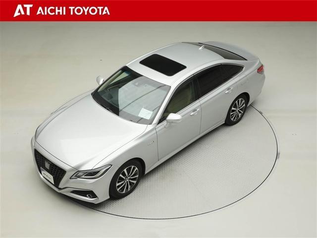 クラウンハイブリッド S Cパッケージ 衝突軽減B 盗難防止システム ワンオーナ エアバッグ クルコン Bカメラ LEDヘッドライト フルセグTV AC100V電源 スマートキー&プッシュスタート パワーシート メモリーナビゲーション(10枚目)