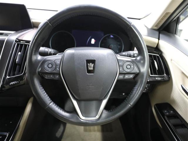 クラウンハイブリッド S Cパッケージ 衝突軽減B 盗難防止システム ワンオーナ エアバッグ クルコン Bカメラ LEDヘッドライト フルセグTV AC100V電源 スマートキー&プッシュスタート パワーシート メモリーナビゲーション(25枚目)