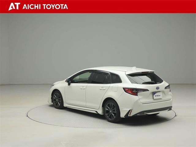 カローラツーリング ハイブリッド　ダブルバイビー　追突軽減ブレーキ　バックモニタ　横滑防止　エアロ　スマキー　ＬＥＤライト　デュアルエアバッグ　エアコン　オートクルーズ　サイドエアバッグ　ＥＴＣ付　ナビ　ＰＳ　キーフリー　ＡＢＳ　エアバック　ワンオナ（4枚目）