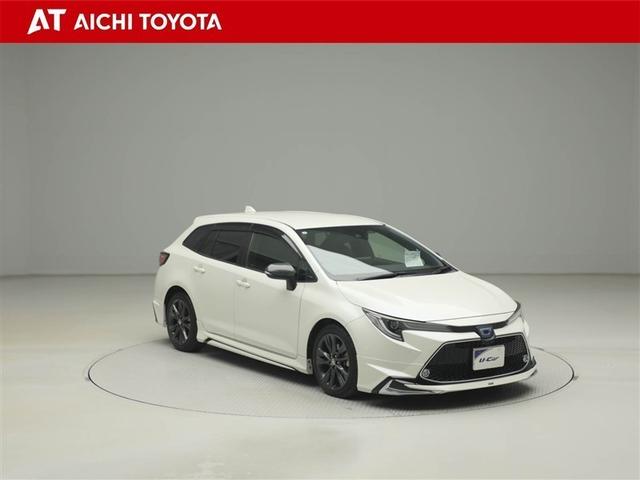 カローラツーリング ハイブリッド　ダブルバイビー　追突軽減ブレーキ　バックモニタ　横滑防止　エアロ　スマキー　ＬＥＤライト　デュアルエアバッグ　エアコン　オートクルーズ　サイドエアバッグ　ＥＴＣ付　ナビ　ＰＳ　キーフリー　ＡＢＳ　エアバック　ワンオナ（8枚目）