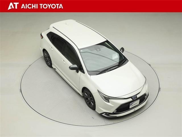 カローラツーリング ハイブリッド　ダブルバイビー　追突軽減ブレーキ　バックモニタ　横滑防止　エアロ　スマキー　ＬＥＤライト　デュアルエアバッグ　エアコン　オートクルーズ　サイドエアバッグ　ＥＴＣ付　ナビ　ＰＳ　キーフリー　ＡＢＳ　エアバック　ワンオナ（16枚目）