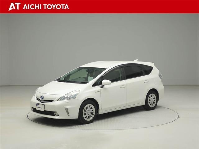 プリウスアルファ Ｇ　エアコンパワステ　ＥＳＣ　地デジ　ドライブレコーダ　アルミホイール　１オーナー　ＡＵＸ接続　メモリナビ　クルコン　ナビ＆ＴＶ　盗難防止　キーレス　３列シート　パワーウインドウ　ＡＢＳ　スマキー（2枚目）