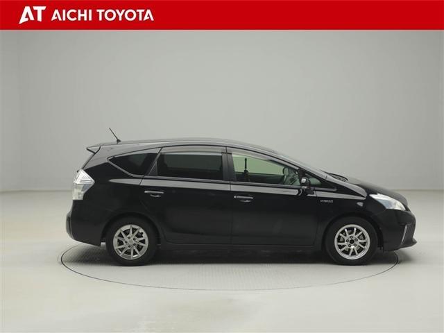 プリウスアルファ S チューン ブラック ワンオーナ DVD再生機能 バックガイドモニター サイドカーテンエアバック ESC 盗難防止システム オートエアコン ナビ&TV パワーウインドウ フルセグTV 3列シート ABS アルミホイール(7枚目)