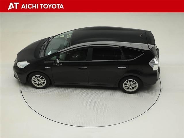 プリウスアルファ S チューン ブラック ワンオーナ DVD再生機能 バックガイドモニター サイドカーテンエアバック ESC 盗難防止システム オートエアコン ナビ&TV パワーウインドウ フルセグTV 3列シート ABS アルミホイール(11枚目)