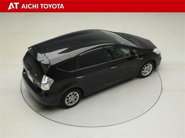 プリウスアルファ S チューン ブラック ワンオーナ DVD再生機能 バックガイドモニター サイドカーテンエアバック ESC 盗難防止システム オートエアコン ナビ&TV パワーウインドウ フルセグTV 3列シート ABS アルミホイール(14枚目)