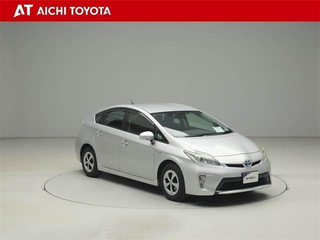 プリウス S Bモニタ- AUX接続可 インテリキー HDDナビゲーション デュアルエアバック エアB イモビライザー LEDライト DVD再生可能 ナビTV AUTOエアコン 横スベリ防止 アルミホイール ABS(8枚目)