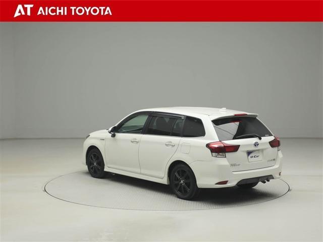 カローラフィールダー ハイブリッドＧ　ダブルバイビー　ＰＣＳ　インテリキー　横滑防止　ミュージックプレイヤー接続可　フルセグＴＶ　ＬＥＤヘッドライト　オートエアコン　ワンオーナー　ＥＴＣ　ＤＶＤ再生　アルミホイール　キーフリーシステム　サイドエアバッグ（4枚目）