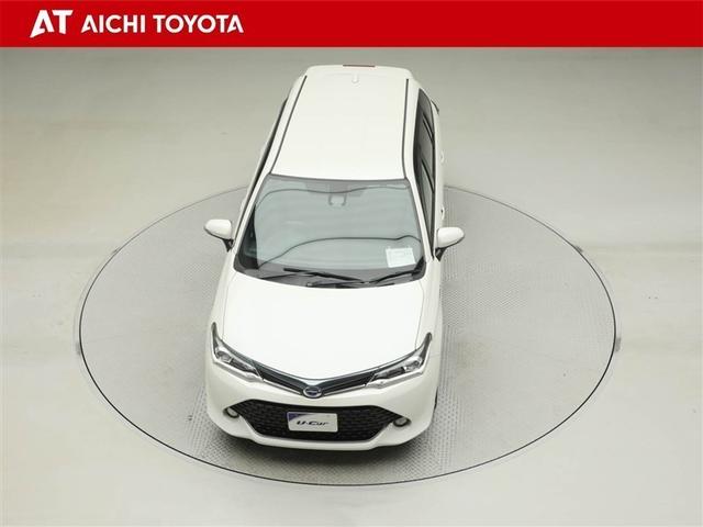 カローラフィールダー ハイブリッドＧ　ダブルバイビー　ＰＣＳ　インテリキー　横滑防止　ミュージックプレイヤー接続可　フルセグＴＶ　ＬＥＤヘッドライト　オートエアコン　ワンオーナー　ＥＴＣ　ＤＶＤ再生　アルミホイール　キーフリーシステム　サイドエアバッグ（17枚目）