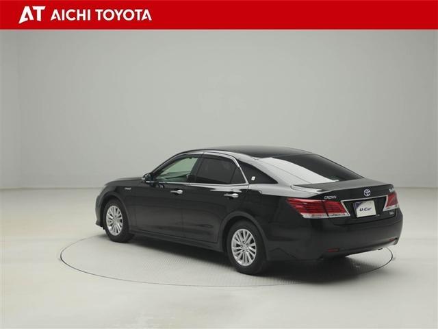 クラウンハイブリッド ロイヤルサルーン　１オーナー車　フルセグテレビ　Ｂカメラ　ＬＥＤヘッドランプ　ＤＶＤ再生機能　盗難防止システム　スマキー　オートクルーズコントロール　電動パワーシート　ＥＳＣ　ＥＴＣ付き　アルミホイール　エアコン　ＰＷ（4枚目）