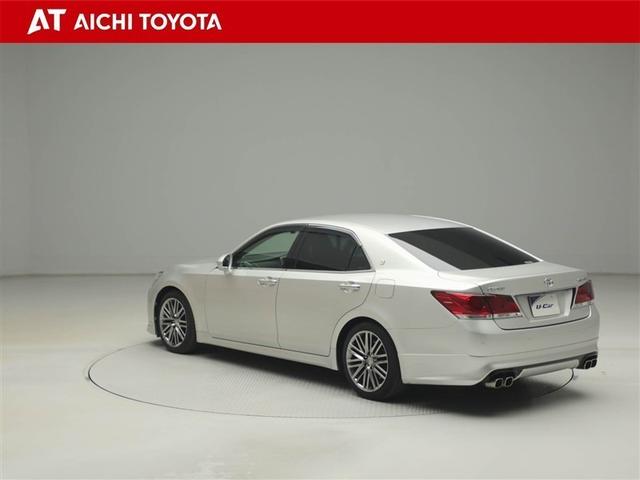 クラウン アスリートＳ　地デジ　横滑り防止　ＤＶＤ再生可能　ＥＴＣ装備　イモビライザー　電動シート　黒革シート　ドラレコ　スマートキー＆プッシュスタート　クルーズコントロール　ＡＷ　オートエアコン　ナビＴＶ　エアバッグ（4枚目）