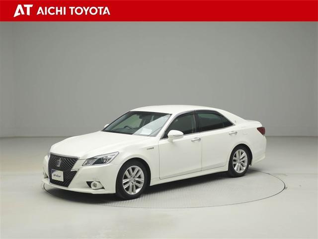 クラウンハイブリッド アスリートＳ　ＰＷ　ＥＴＣ付き　横滑防止装置　１オーナー車　フルセグ地デジ　ＴＳＳ　ＰＷシート　バックガイドモニター　ＴＶナビ　キーフリー　カーテンエアバッグ　メモリナビ　ＡＡＣ　ＤＶＤ再生機能　パワーステアリング（2枚目）