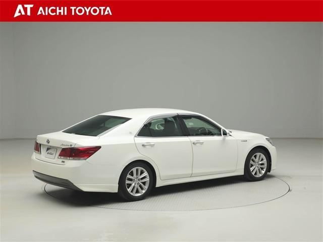 クラウンハイブリッド アスリートＳ　ＰＷ　ＥＴＣ付き　横滑防止装置　１オーナー車　フルセグ地デジ　ＴＳＳ　ＰＷシート　バックガイドモニター　ＴＶナビ　キーフリー　カーテンエアバッグ　メモリナビ　ＡＡＣ　ＤＶＤ再生機能　パワーステアリング（6枚目）