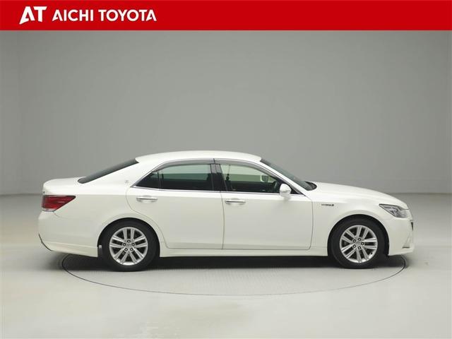 クラウンハイブリッド アスリートＳ　ＰＷ　ＥＴＣ付き　横滑防止装置　１オーナー車　フルセグ地デジ　ＴＳＳ　ＰＷシート　バックガイドモニター　ＴＶナビ　キーフリー　カーテンエアバッグ　メモリナビ　ＡＡＣ　ＤＶＤ再生機能　パワーステアリング（7枚目）