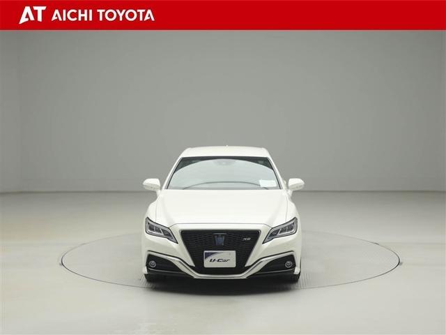 クラウンハイブリッド ＲＳ　リミテッド　ＬＥＤヘッドライト　サイドエアバッグ　１オーナー　盗難防止システム　Ｐシート　Ｂカメラ　エアバッグ　本革シート　ＤＶＤ　ＡＢＳ　クルーズコントロール　キーレス　フルセグ　スマートキー　アルミホイール（9枚目）