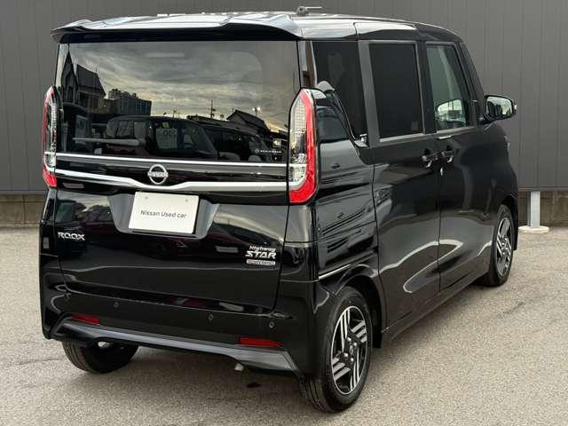 ルークス ハイウェイスターＸ　プロパイロット　ＥＤ　当社社用車ＵＰ　左右パワースライドドア　アイドリング　パノラマモニター　助手席エアバッグ　衝突軽減ブレーキ　ＰＷ　ナビ＆ＴＶ　１セグ　ＬＥＤヘッドライト　ＬＤＷ　スマートキー　ＥＴＣ　ワンオーナー車　バックカメラ（2枚目）