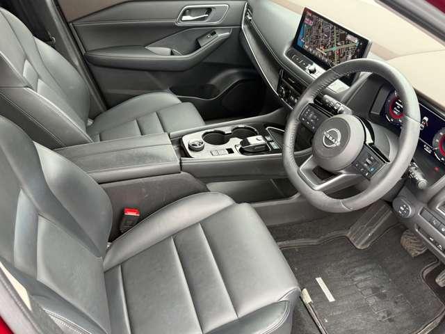 エクストレイル G e-4ORCE 4WD ・12.3インチメーカーナビ 1オーナー LEDヘッドランプ ナビTV スマートキー レーダークルーズ LKA キーフリー ETC 4WD アルミホイール メモリーナビ 記録簿 ドライブレコーダー バックカメラ サイドカメラ PS(5枚目)