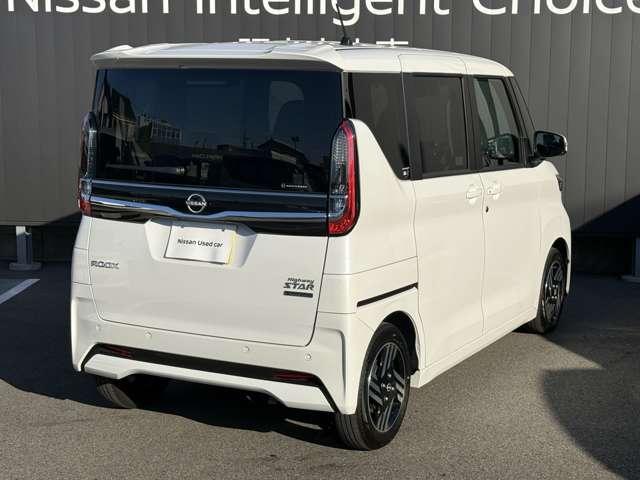 ルークス 660 ハイウェイスターX プロパイロット エディション 当社社用車UP・両側電動ドア・大画面ナビ(M 左右パワースライドドア アイドリング パノラマモニター 助手席エアバッグ 衝突軽減ブレーキ PW ナビ&TV 1セグ LEDヘッドライト LDW スマートキー ETC ワンオーナー車 バックカメラ(3枚目)