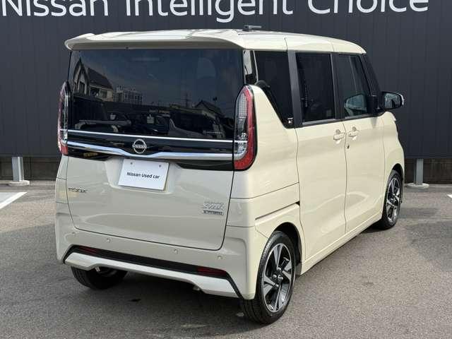 ルークス ハイウェイスターGターボ ナビ連動ドラレコ車内&前方・ナビ 両側スライド片側電動ドア 助手席エアバッグ アイドリングストップ機能 インテリキ- 1オーナー レーンキープ LEDヘッドランプ ETC 点検記録簿 ドライブレコーダー バックモニター キーフリー(3枚目)