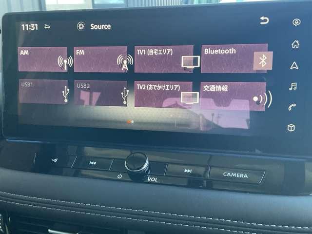 Ｂｌｕｅｔｏｏｔｈ対応ナビでスマホの中の音楽も聴くことができドライブなどに便利な機能です！