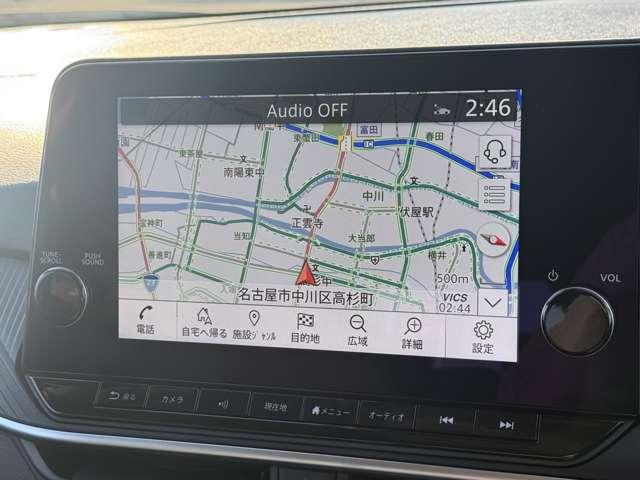 ノート １．２　Ｘ　※雹害未使用車・プロパイロット・日産ナビ　リアカメラ　衝突被害軽減ブレ－キ　全方位カメラ　ＥＴＣ付　禁煙車　ＬＥＤヘッドライト　レーダークルーズ　レーンアシスト　インテリジェントキー　ワンセグＴＶ　ＴＶナビ　サイドカーテンエアバック　キーレス（7枚目）