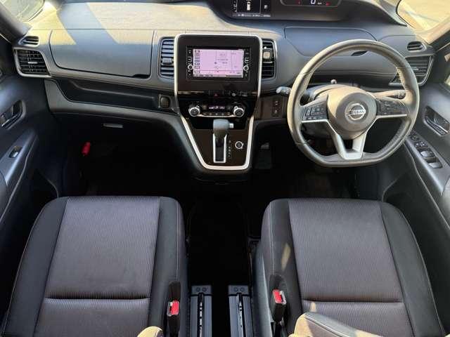 セレナ ハイウェイスター　両側電動ドア・後席オートエアコン・ナビ　寒冷地　スマートキー＆プッシュスタート　メモリーナビゲーション　１オーナー　ＬＥＤ　キーレス　ナビＴＶ　点検記録簿　ＥＴＣ車載器　Ｐアシスト　ダブルエアバック　ワンセグテレビ　アルミホイル　ＡＢＳ（4枚目）