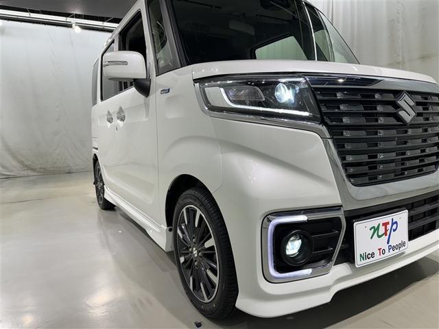 スペーシアカスタム ハイブリッドＸＳ　衝突被害軽減システム　メモリーナビ　フルセグ　バックカメラ　ＥＴＣ　ドラレコ　ＣＤ　ミュージックプレイヤー接続可　ＤＶＤ再生　ＬＥＤヘッドランプ　両側電動スライド　スマートキー　キーレス　ハイブリッド（8枚目）