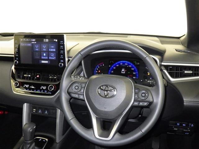 カローラクロス Ｚ　衝突被害軽減システム　メモリーナビ　バックカメラ　ＥＴＣ　ドラレコ　ミュージックプレイヤー接続可　サンルーフ　電動シート　オートクルーズコントロール　ＬＥＤヘッドランプ　スマートキー　キーレス（9枚目）