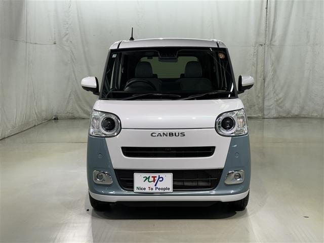 ムーヴキャンバス ストライプスG 衝突被害軽減システム メモリーナビ フルセグ バックカメラ ミュージックプレイヤー接続可 LEDヘッドランプ 両側電動スライド スマートキー キーレス アイドリングストップ(4枚目)